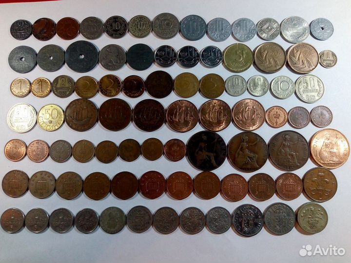 Монеты стран Европы регулярного чекана-1
