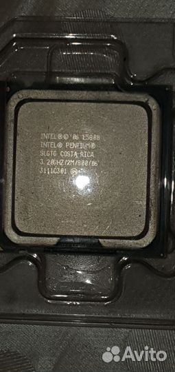 Процессор Intel Pentium E5800 3.2 GHz