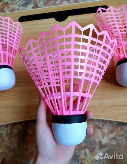 Огромные воланчики. Набор. Бадминтон