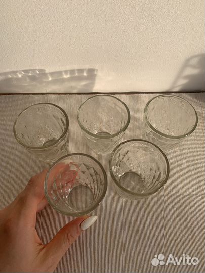 Рюмки стопки СССР 5 шт