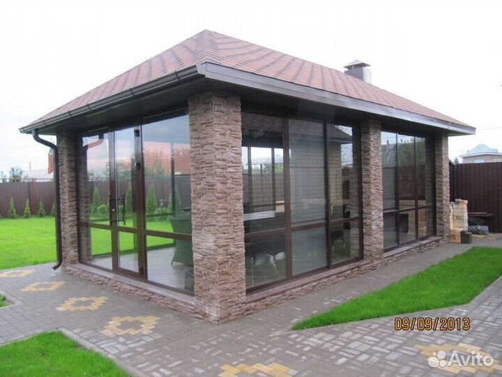 Остекление террас и веранд