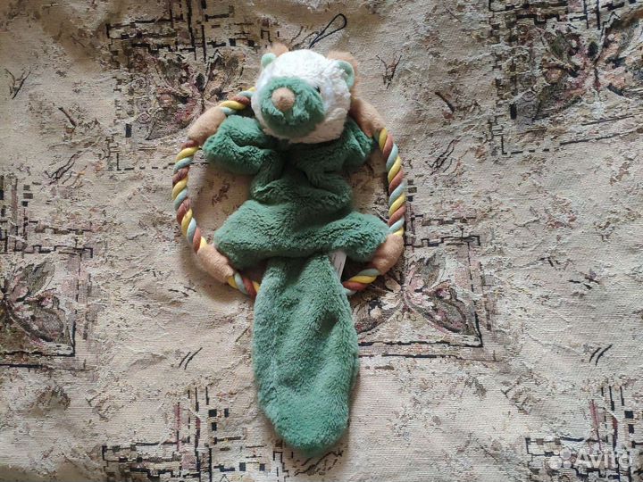 Игрушка бобер Бубенец новая