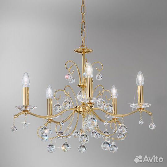 Люстра хрустальная 