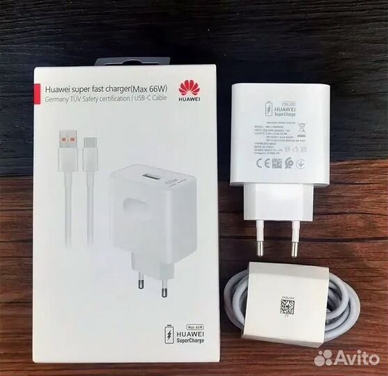 Сетевое зарядное устройство Huawei 66w Оригинал