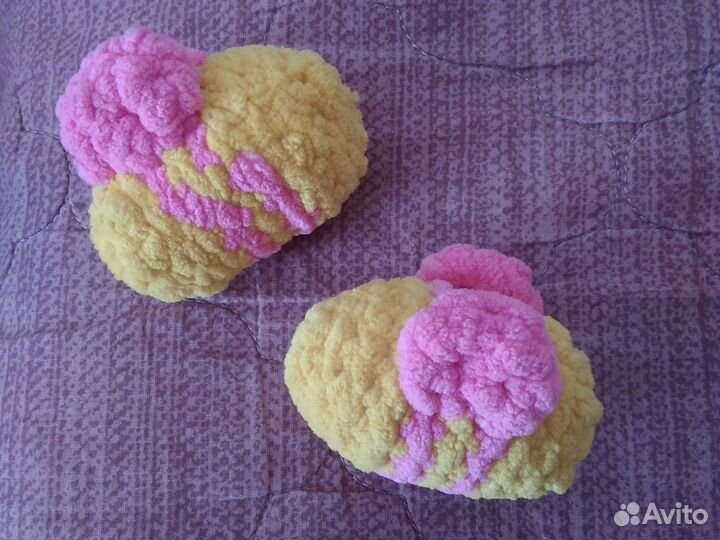 Вязаная пчела 7 см