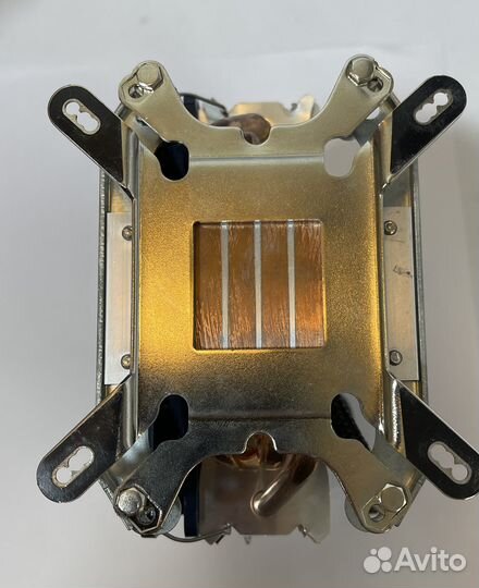 Кулер Для Процессора Вентилятор Titan Dragonfly 4, Blue White LGA 115X