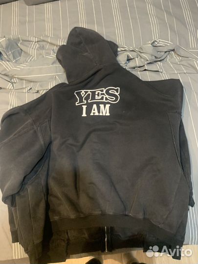 Зип худи vetements Fan