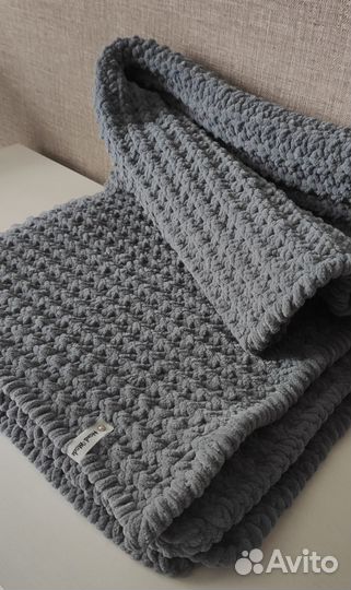 Плед плюшевый детский 80/100