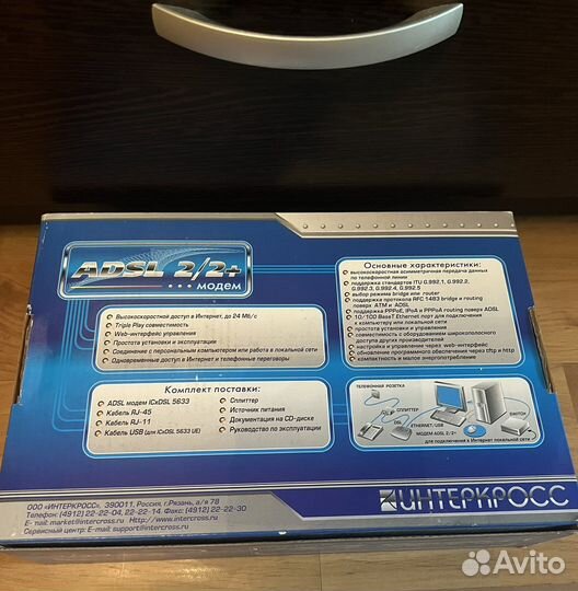 Adsl модем Интеркросс icxdsl 5633