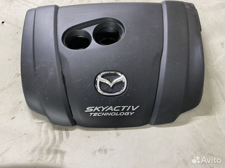 Накладка декоративная на двигатель Mazda CX-5 (KE)