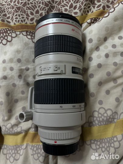 Объектив canon EF 70-200mm f 1:2 8L