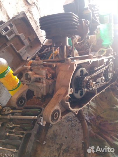 Двигатель на скутер 2 такта разбор