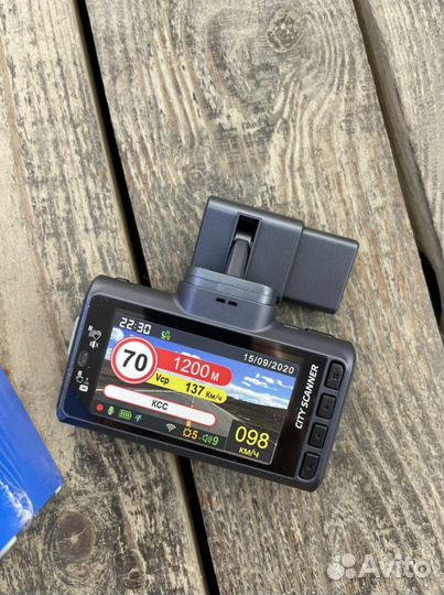 Видеорегистратор с GPS Silverstone CityScanner