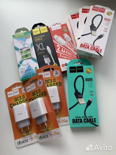 Кабель и адаптер для зарядки