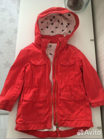 Куртка для девочки 4-5 лет HM, хлопок 100