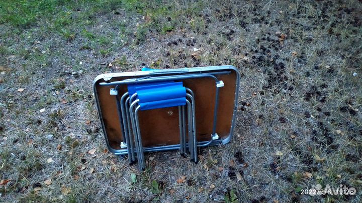 Стол+4стула+чехол(пикник)