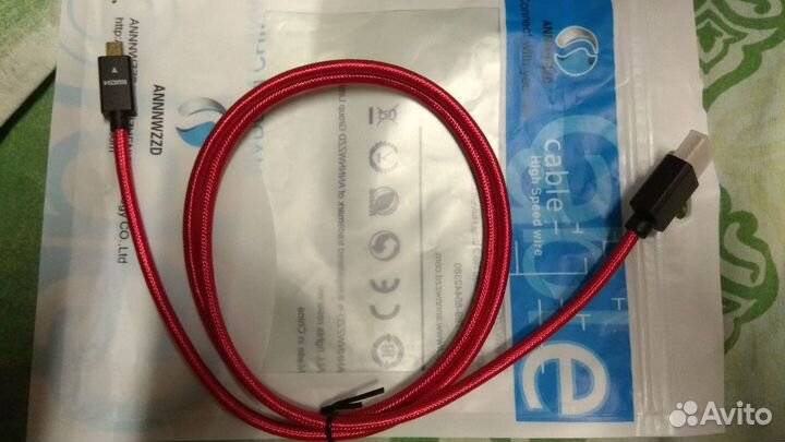 Кабель hdmi -hdmi mini, 1 метр длина