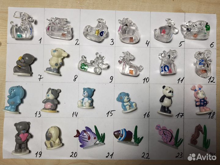 Киндер игрушки 4