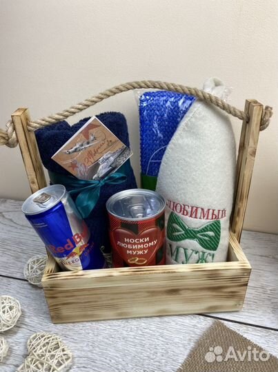 Мужской подарочный бокс, день рождения