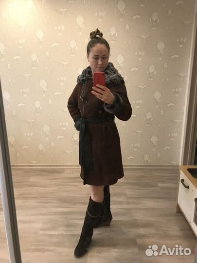 Дубленка снежная королева