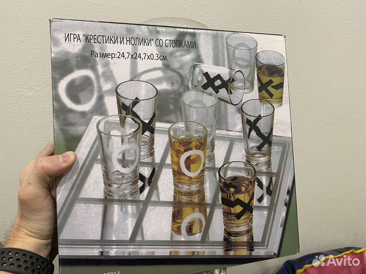 Рюмки (Игра крестики нолики)