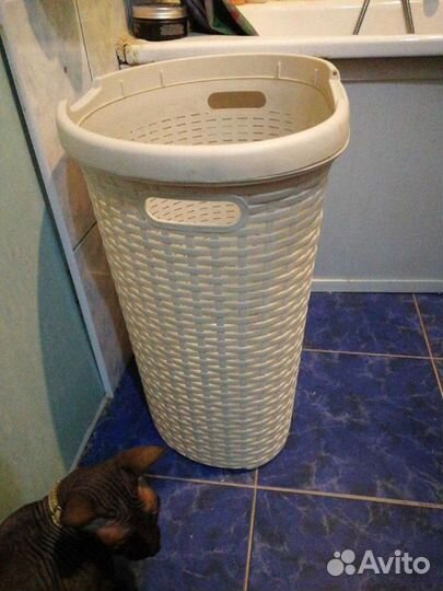 Корзины для белья, плетёные корзинки