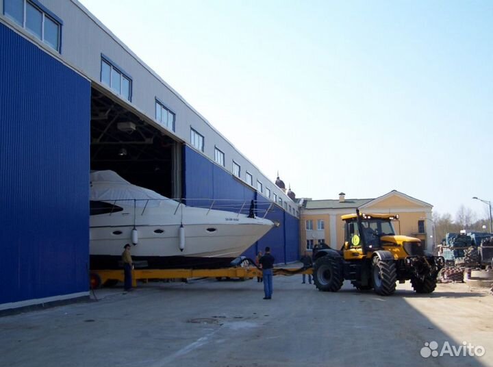 Ангар для хранения яхт, катеров