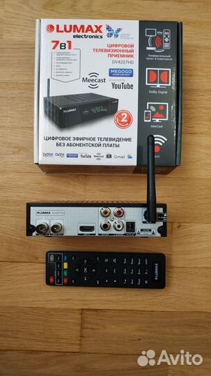 TV приставка Lumax DV4207HD