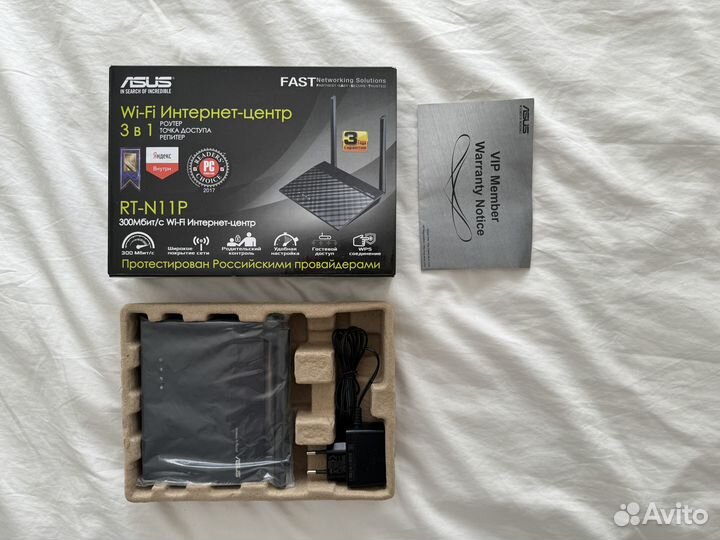 Wi-Fi роутер asus RT-N11P
