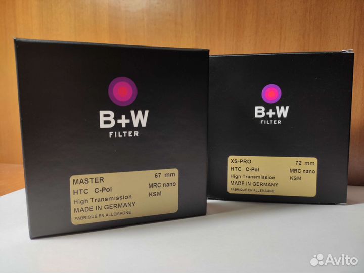 Светофильтр B+W MRC nano HTC C-Pol