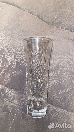 Ваза хрустальная