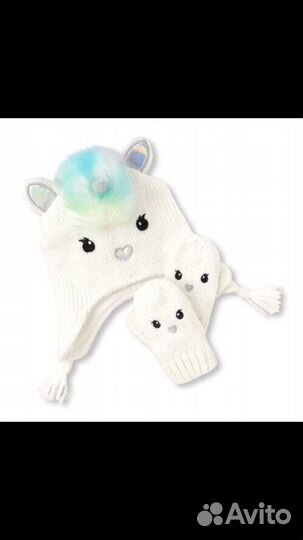 Комплект шапка, рукавички