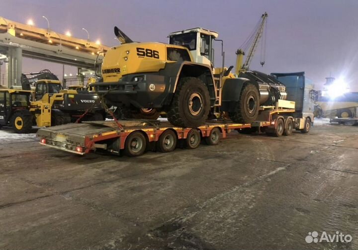 Перевозка негабарита, услуги трала