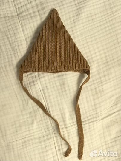 Шапочка для новорожденного весна