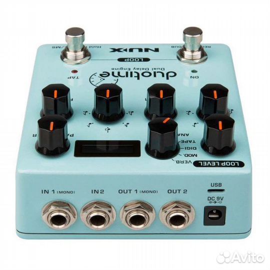 NUX NDD-6 Duotime Delay - гитарный эффект (новая)