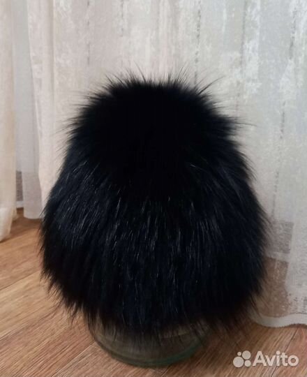 Шапка чернобурка
