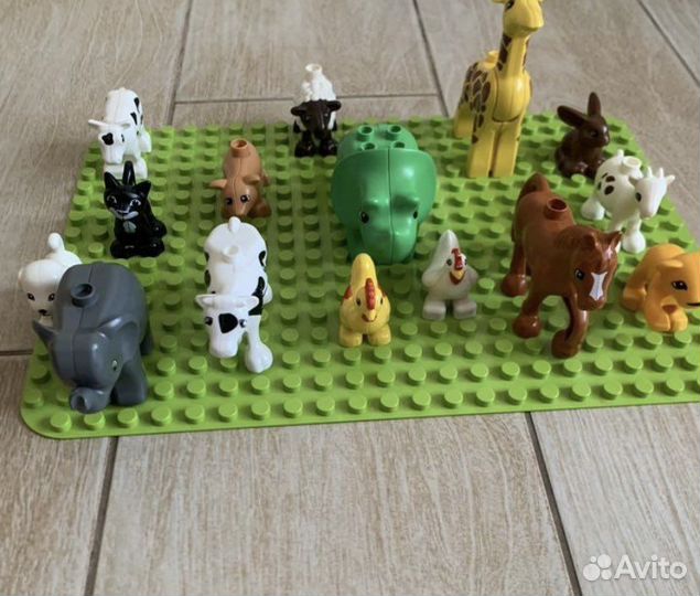 Набор лего дупло автовоз