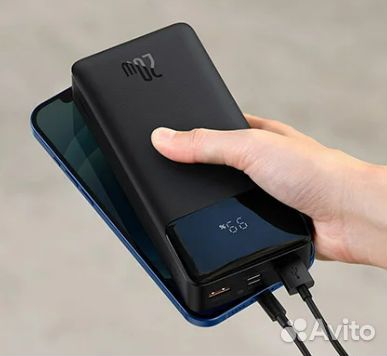 Внешний аккумулятор Baseus на 20 Вт 30000 mAh