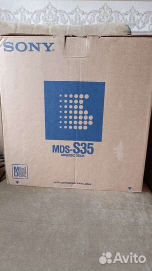 Минидисковая дека sony mds S35