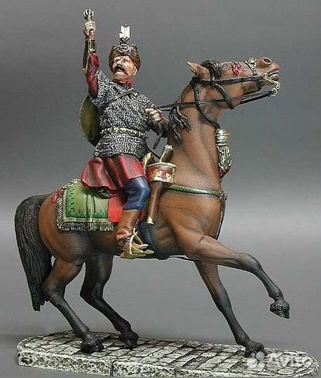 Конные фигуры Средневековье 54мм