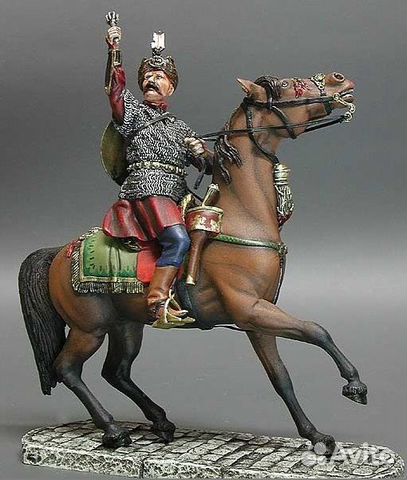 Конные фигуры Средневековье 54мм