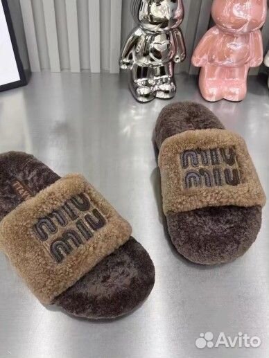 Люксовые женские тапочки