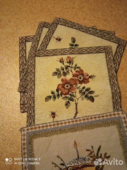 Гобеленовые салфетки комплект