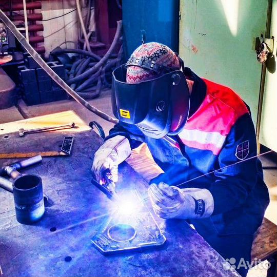 Электродуговая сварка (аргон, полуавтомат)