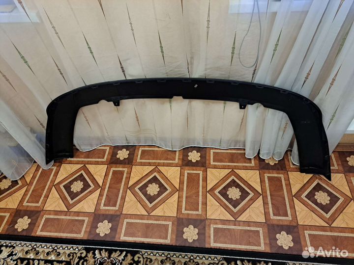 Юбка заднего бампера ford focus 3