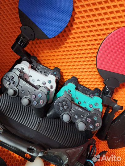 Sony playstation 3+ мега комплект