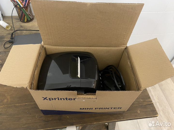 Xprinter xp 365b для печати термоэтикеток
