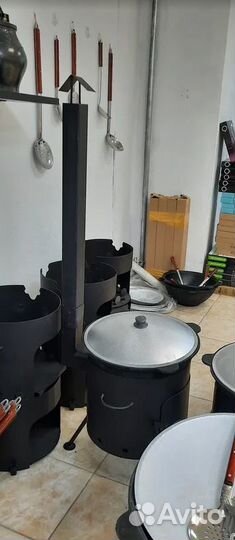 Печка для казана новая