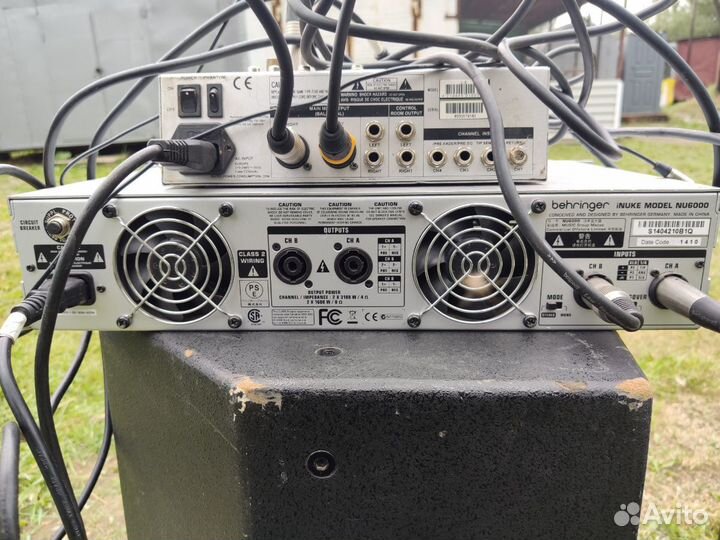 Профессиональный комплект звукового оборудования