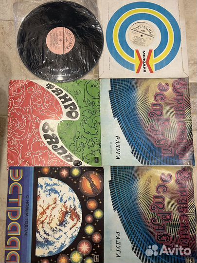 Виниловые пластинки сборники